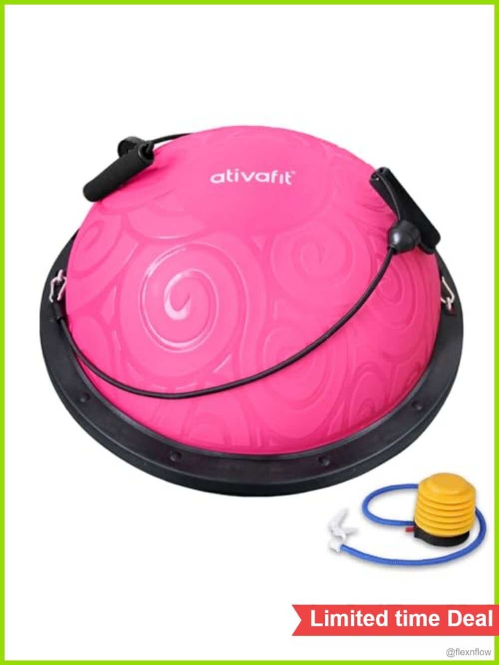 Balance Ball Trainer with Pump & Resistance Bands